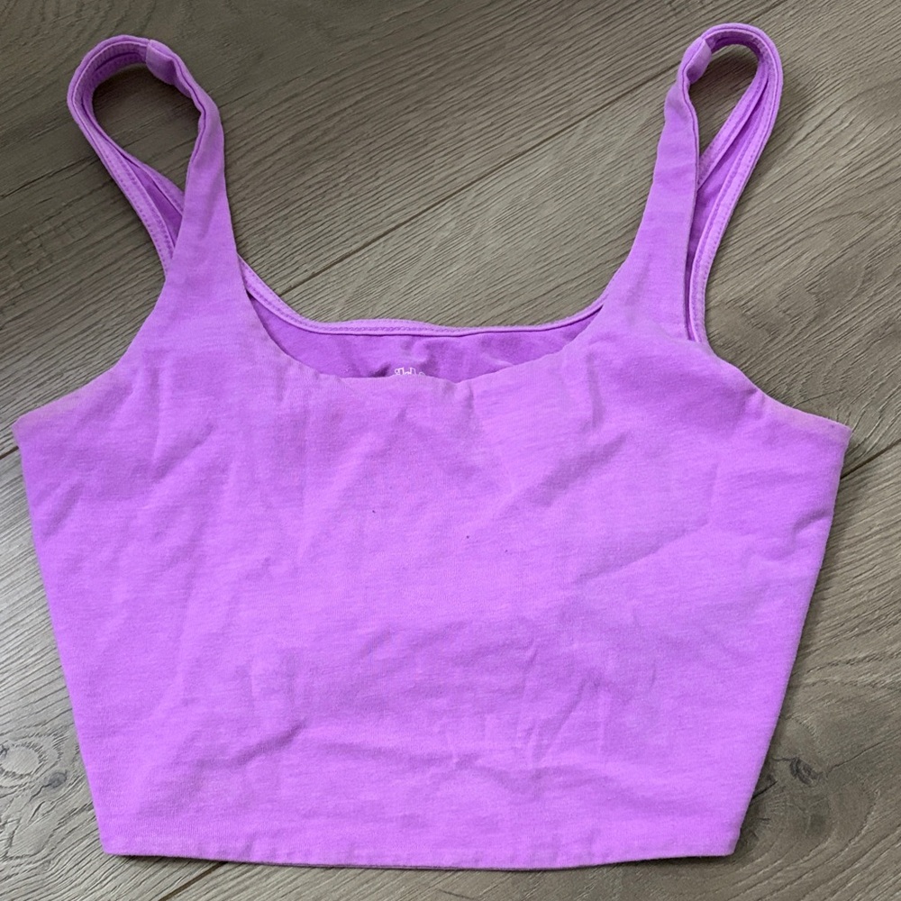 Wild Fable Purple Women's Crop Top